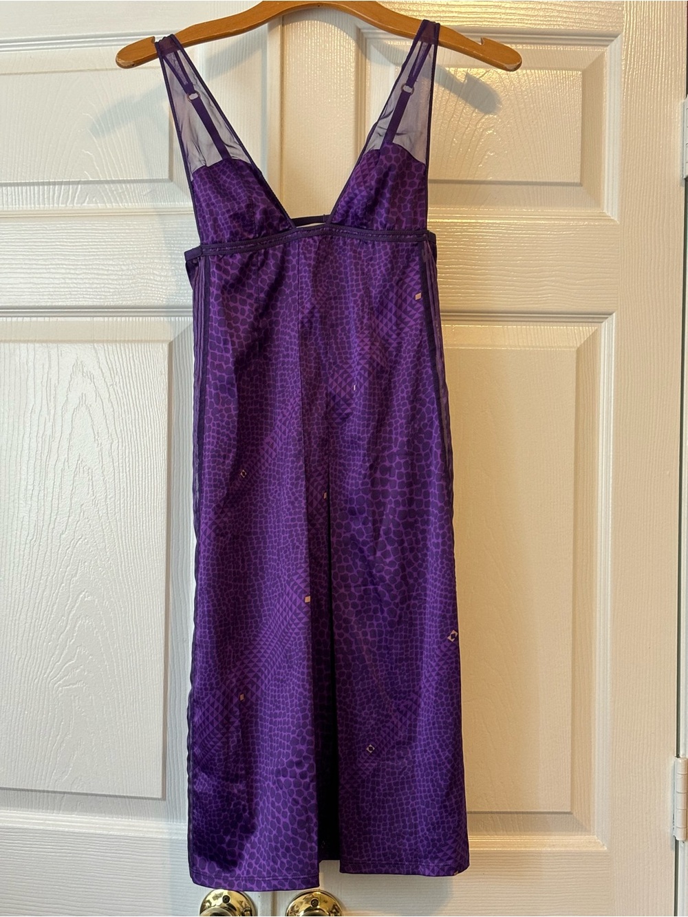 ✨New✨Victoria’s Secret Sexy Purple Satin Slip Dress